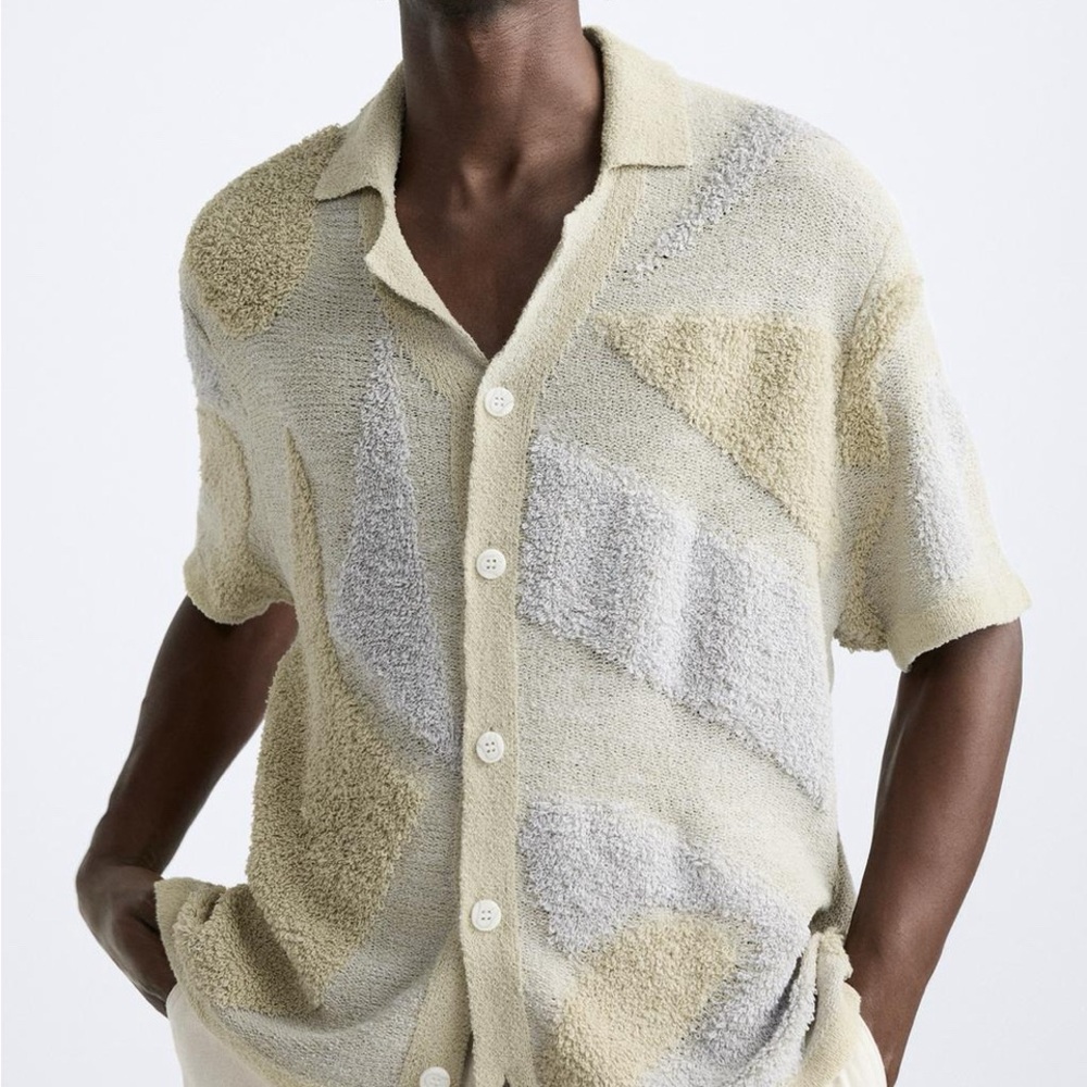 Zara Textured Shirt